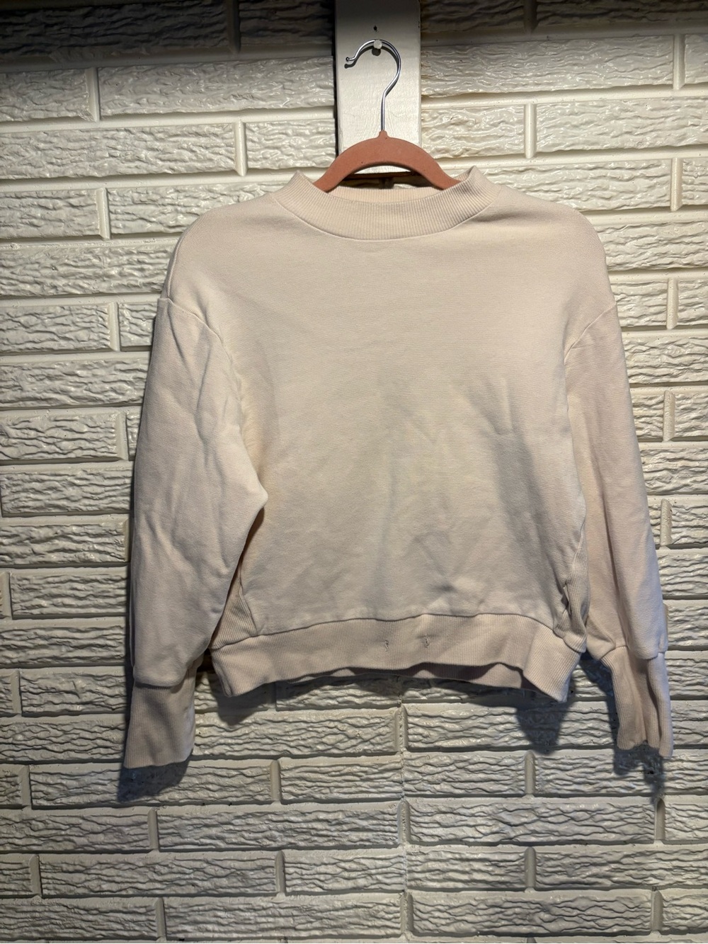 Varley Classic Cream Crewneck Women's Sweater